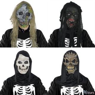 ♕ halloween mặt nạ ma kinh dị mặt nạ trùm đầu la hét quái vật đa giác hài hước đáng sợ mặt nạ lừa tiệc bóng mặt nạ khủng bố