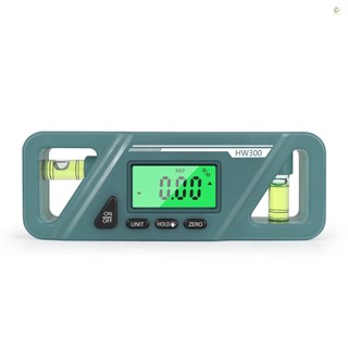 Máy đo góc kỹ thuật số từ tính 3elife góc đo tuyệt đối và tương đối và chuyển đổi độ nghiêng máy đo độ nghiêng đa năng màn hình lcd có đèn nền