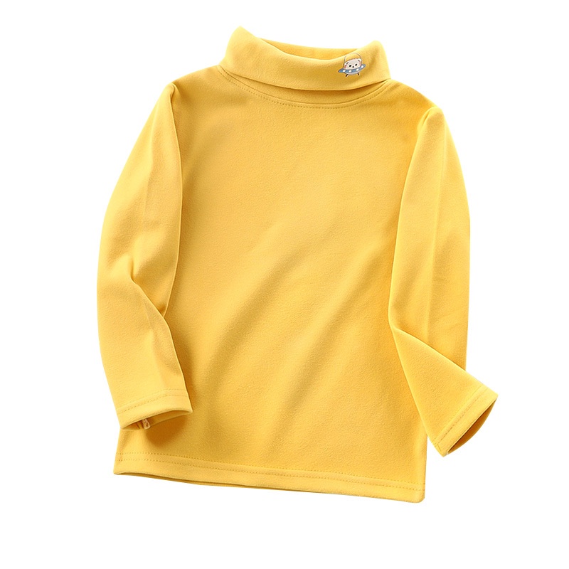 Áo Thun Tay Dài Cổ Cao 80-150cm Phong Cách Đức Thời Trang Thu Đông Cho Bé