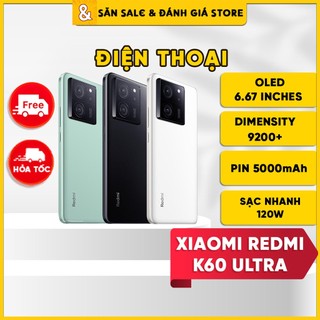 Điện thoại xiaomi redmi k60 ultra 5g - dimensity 9200+