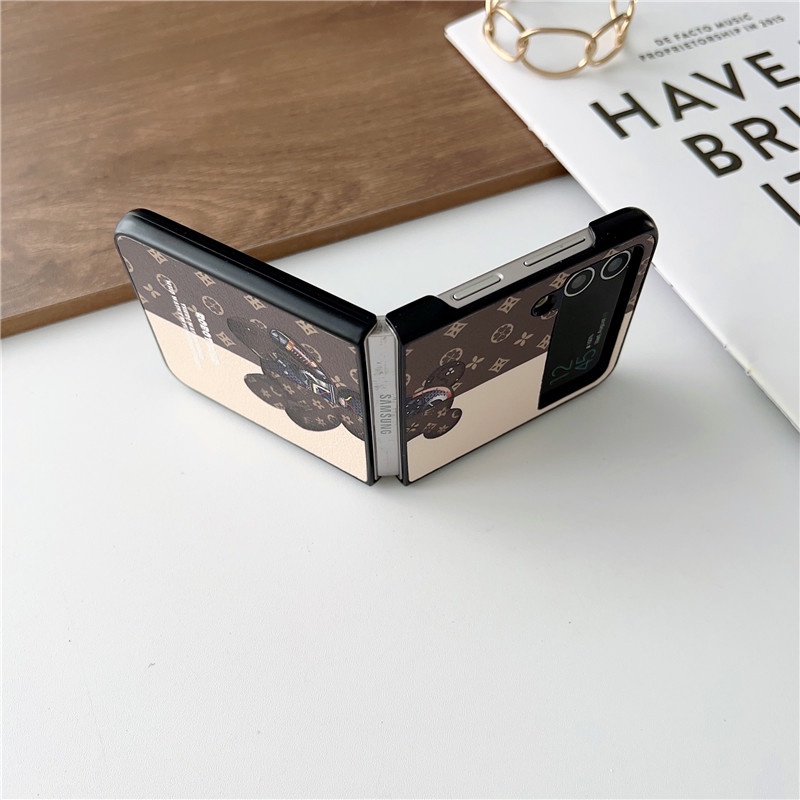 Ốp Điện Thoại Chống Sốc In Hình Gấu Thời Trang Cho Samsung Galaxy Z Flip 4 3 Samsung Galaxy Z Flip 3