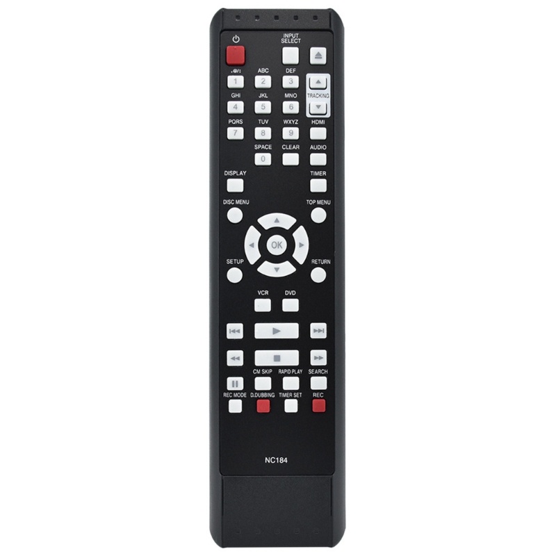 Điều Khiển Từ Xa NC184UH NC184 Thay Thế Chuyên Dụng Cho Sanyo DVD VCR