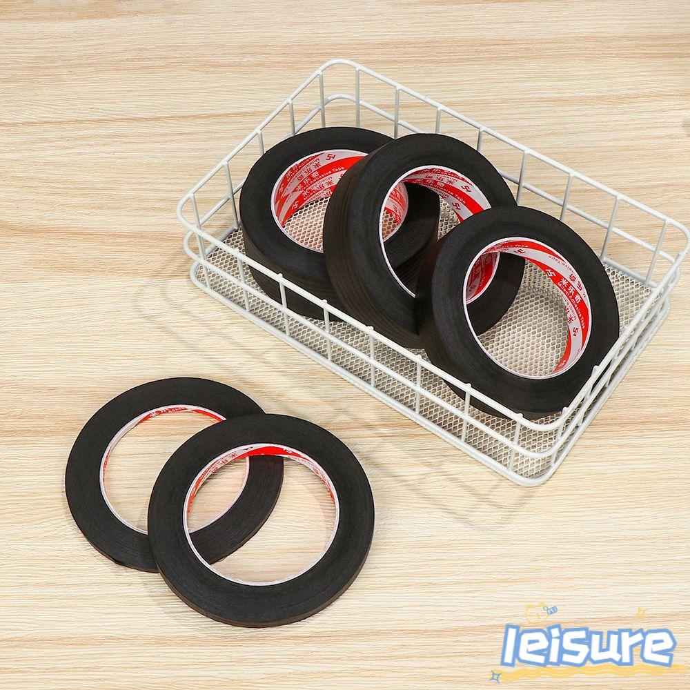 Cuộn Băng Keo Giấy Màu Đen Chịu Nhiệt Dùng Vẽ Tranh DIY
