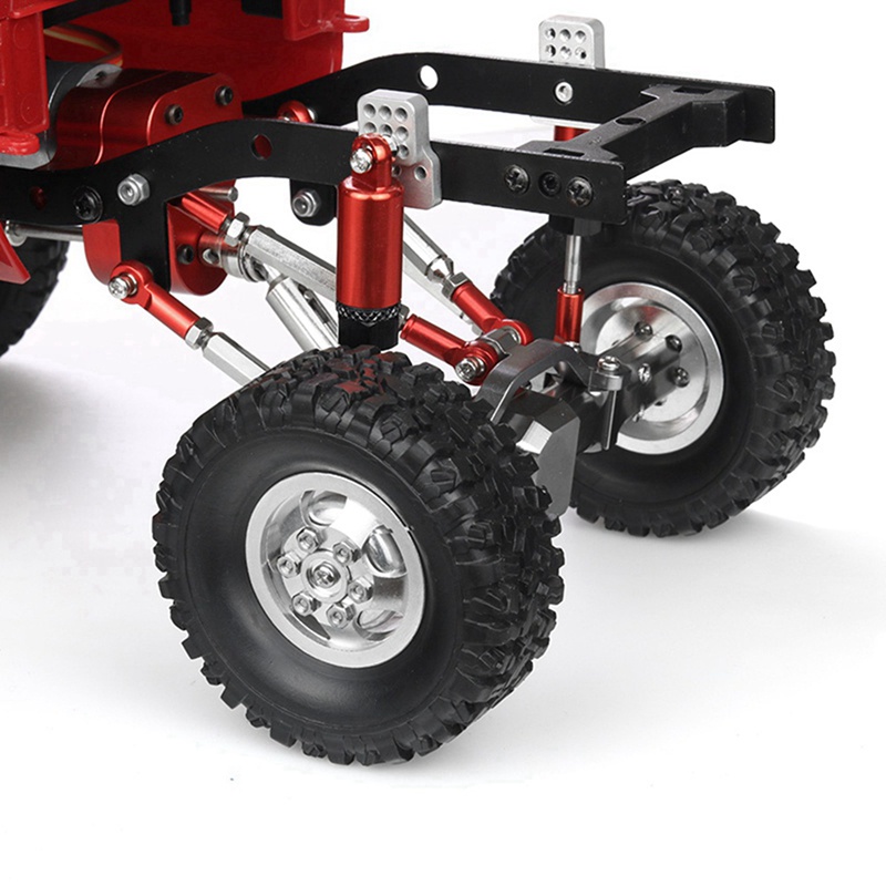 Bộ 4 Bánh Xe Thay Thế Cho Xe Điều Khiển Từ Xa WPL B24 B16 B36 6WD C24 C34 C44 4WD 1 / 16