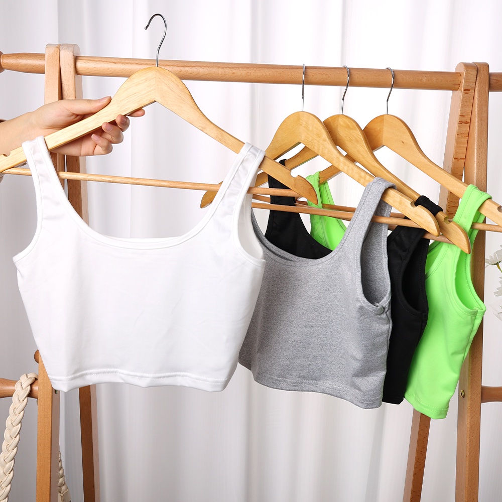Áo Ngực Thể Thao Không Đường May Chống Sốc Thoải Mái Thời Trang Mùa Hè Cho Nữ