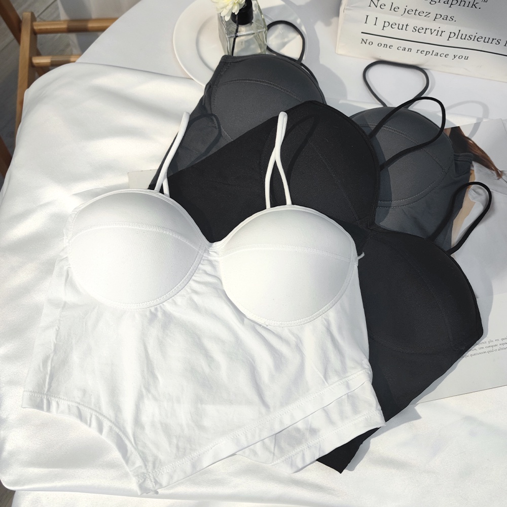 Áo Ngực Thể Thao Không Đường May Có Mút Đệm Chống Sốc Thiết Kế Thoải Mái Thời Trang Cho Nữ