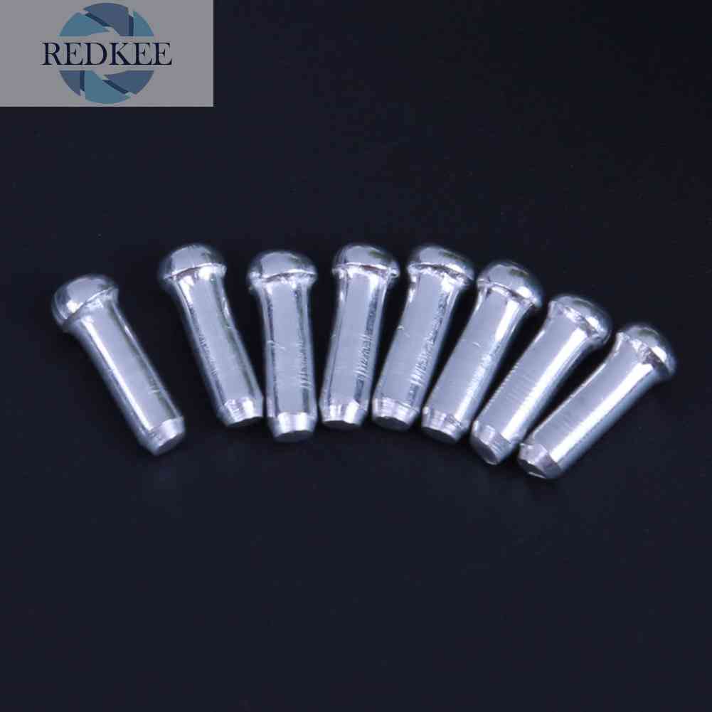 Set 200 Đầu Bọc Dây Phanh Xe Đạp Bằng Hợp Kim Nhôm