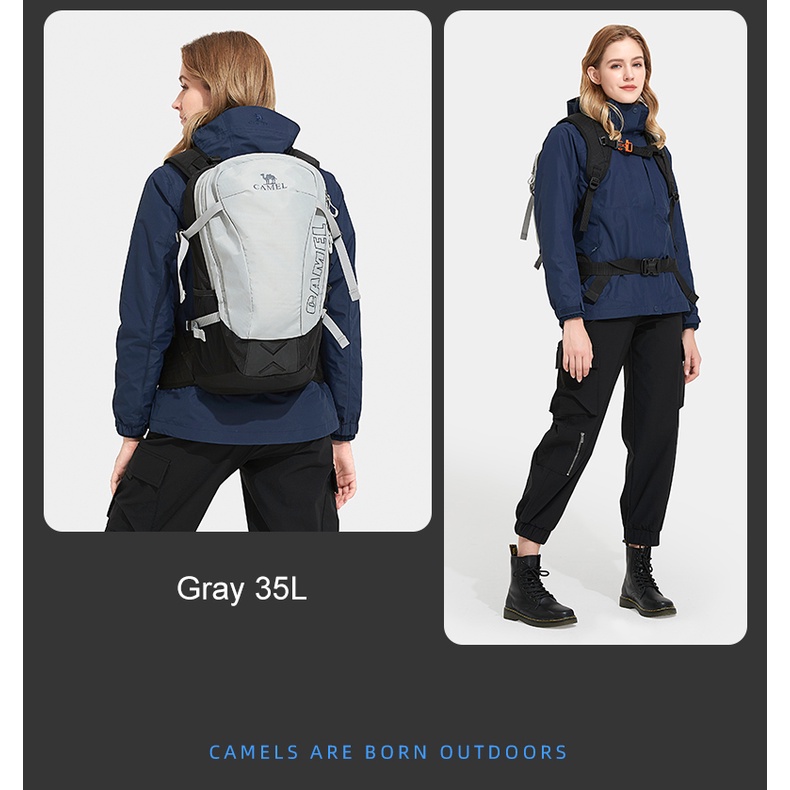Balo leo núi CAMEL cỡ lớn 35L chất lượng cao