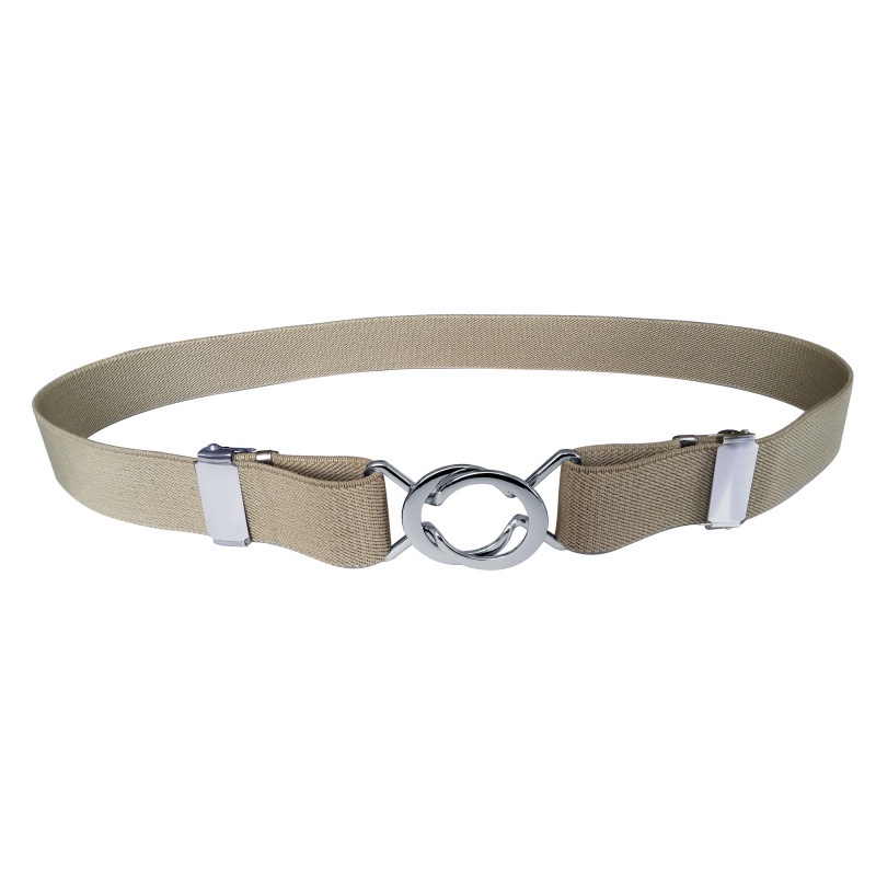 Thắt Lưng Co Giãn Khóa Kim Loại Thời Trang Dành Cho Người Lớn