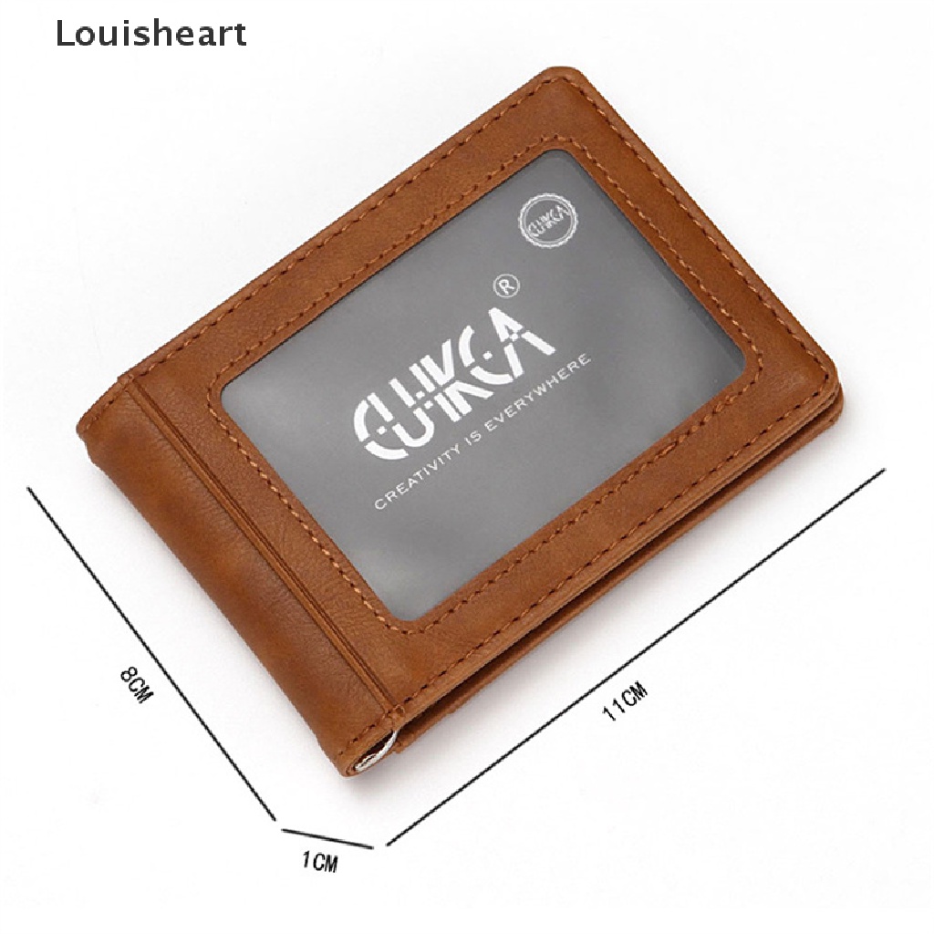 Ví Da Louisheart RFID Gập Đôi Cho Nam