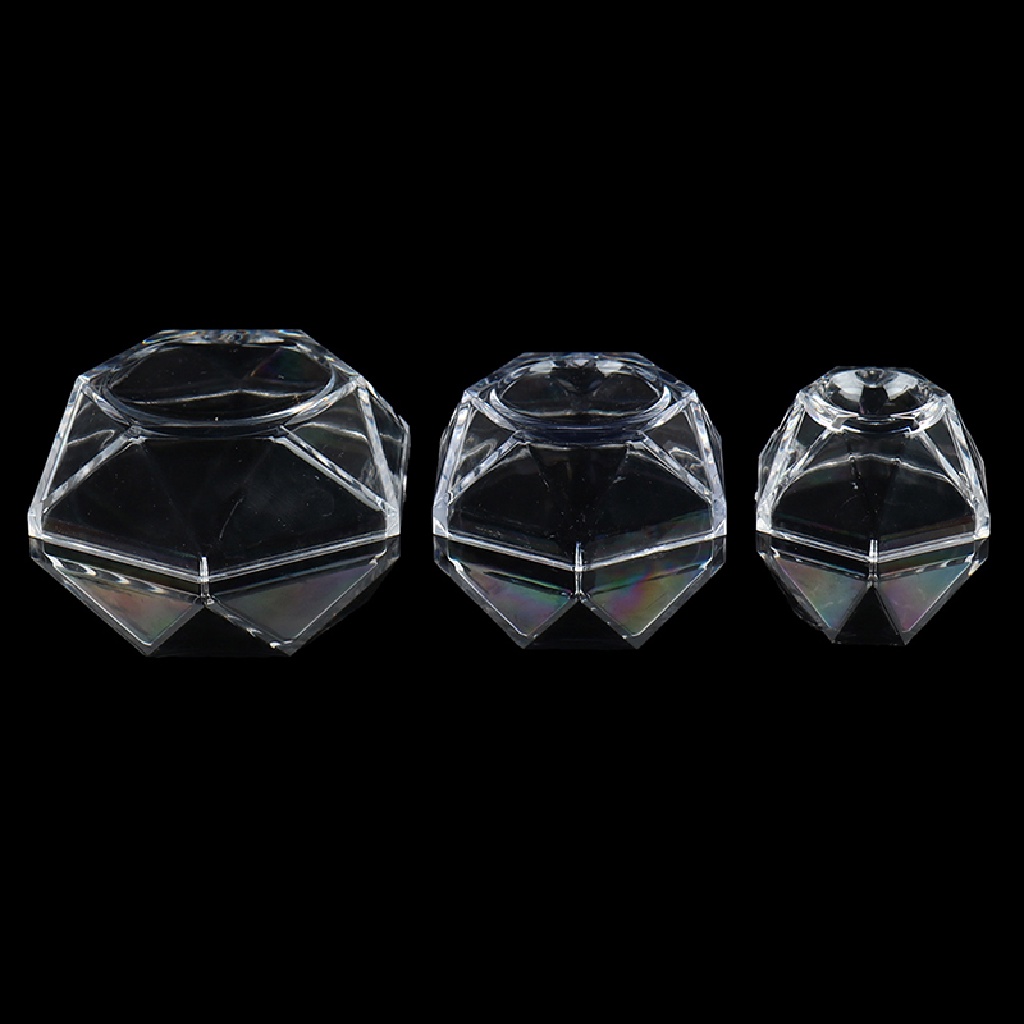 Set 2 Đế Quả Cầu Pha Lê Acrylic Trưng Bày Đồ Trang Sức