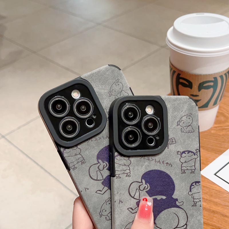 Ốp Điện Thoại Da Cừu Bảo Vệ Thấu Kính Chống Bụi Bẩn / Sốc Cho IPhone 14 13 11 12 Pro Max 7 8 Plus X XR XSMAX
