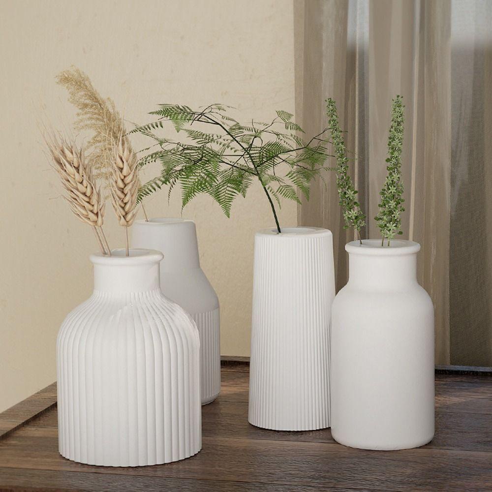 MUVAKO Khuôn Silicone Làm Bánh Thủ Công Hình Bình Hoa 3d