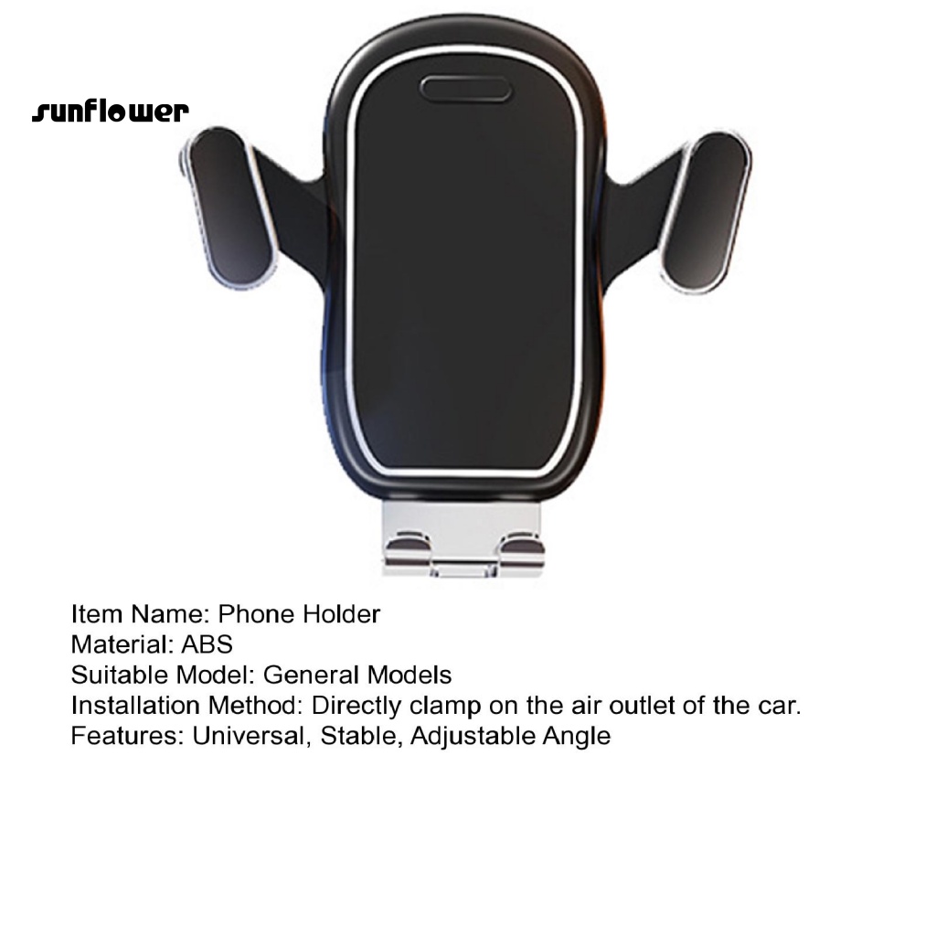 Giá Đỡ Điện Thoại Gắn Lỗ Thông Gió Xe Hơi Chống Rơi Có Thể Điều Chỉnh