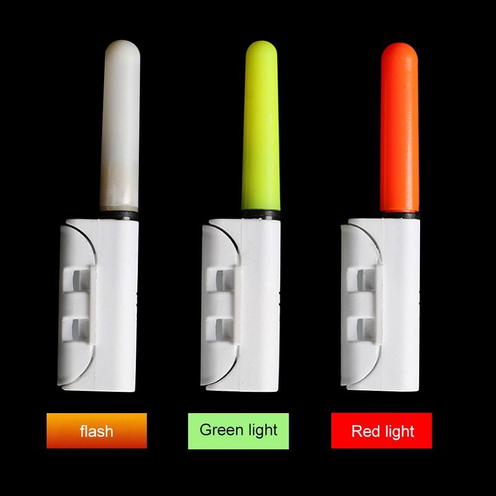 MUVAKO Kẹp Gắn Cần Câu Cá Phát Sáng Ban Đêm 425 Pin / 322 Màu Đỏ / Xanh Lá Hữu Dụng