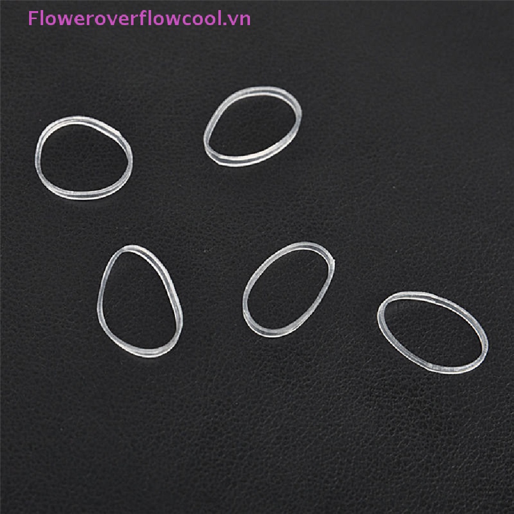 200 / 500 Dây Buộc Tóc Đuôi Ngựa Trong Suốt