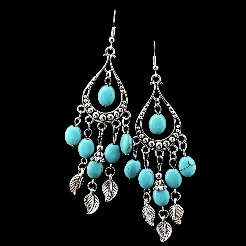 Khuyên Tai Nữ Trang Dáng Dài Phong Cách Bohemian