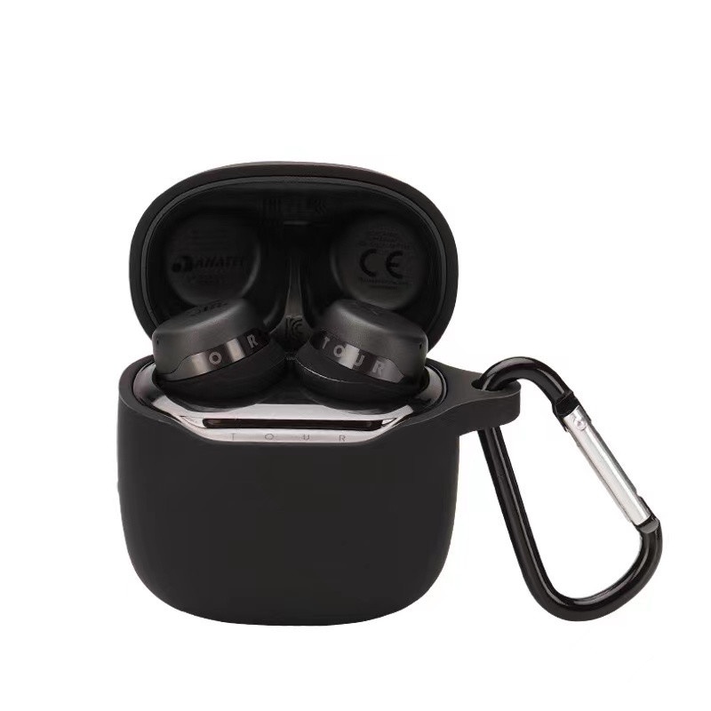 Vỏ Bảo Vệ Hộp Sạc Tai Nghe Bluetooth jbl tour pro + TWS Bằng Silicon Chống Trượt Ốp