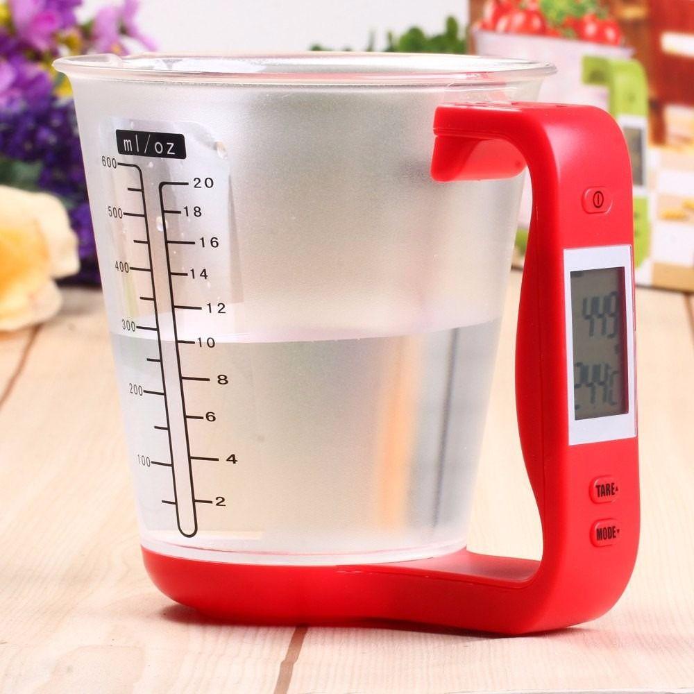 Cốc Đo Lường Đa Năng 1KG Có Màn Hình LCD Hiển Thị