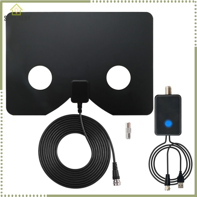 Ăng Ten Tv Kỹ Thuật Số Khuếch Đại Tín Hiệu Dvb-t2 4k Và Phụ Kiện