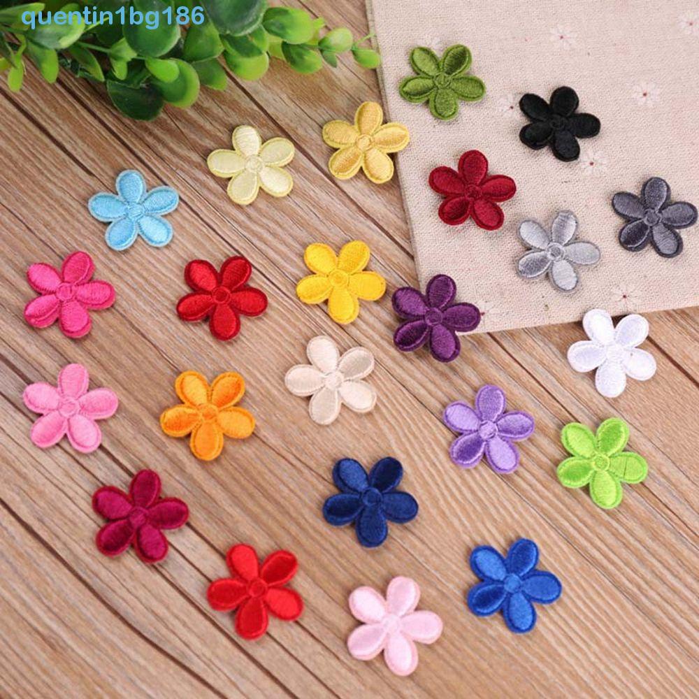 Set 10 Miếng Vá Ủi Quần Áo Hình Bông Hoa