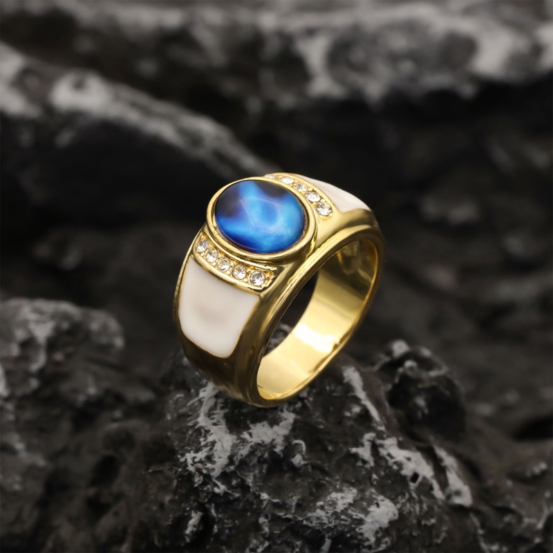 Nhẫn Công Chúa Diana Đính Đá Sapphire Sang Trọng