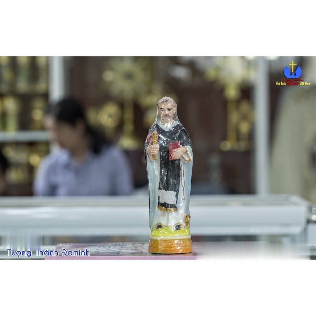 Tượng Thánh Đaminh 15cm  - Nhà Sách Công Giáo Việt Nam