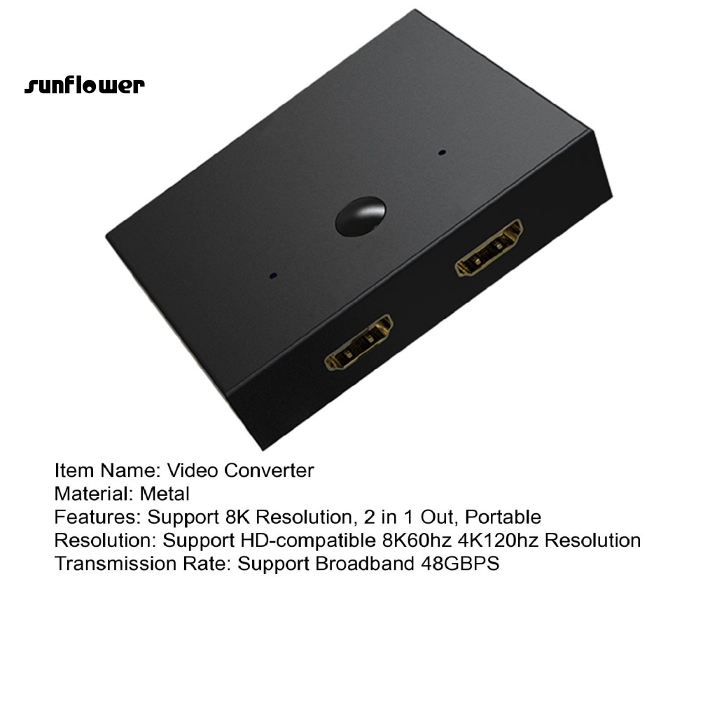 1 Bộ Chuyển Đổi Nguồn Điện HDMI Sang HDMI 8K60hz 4K120hz