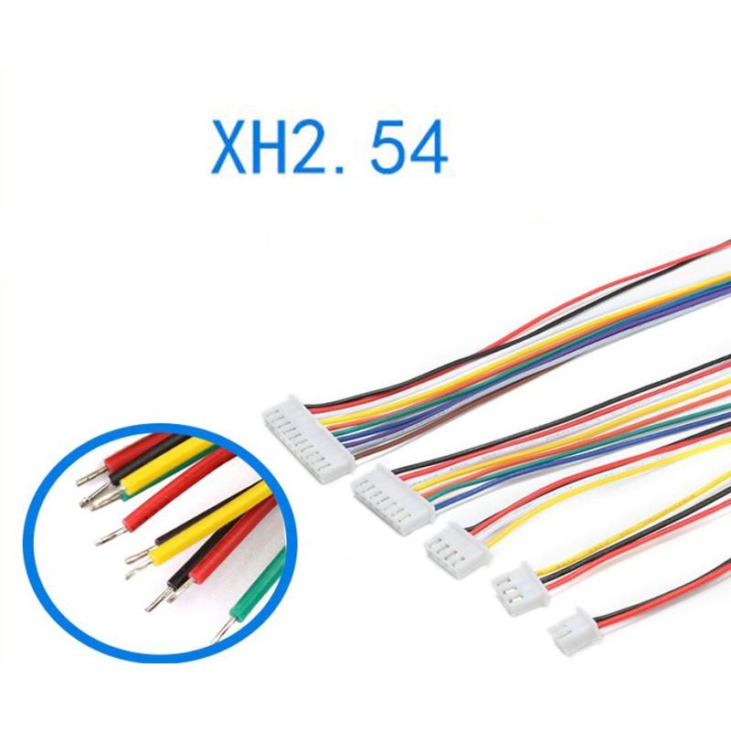 Cáp điện tử XH2.54 2P/3P/4P/6P/8P/10P/12P dây dài 20CM