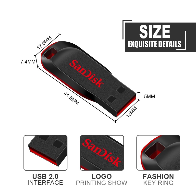 Ổ đĩa flash usb 2.0 chất lượng cao ổ đĩa flash usb memoria 4gb 16gb 32gb 64gb 128gb 256gb 512gb ổ đĩa bút nhớ