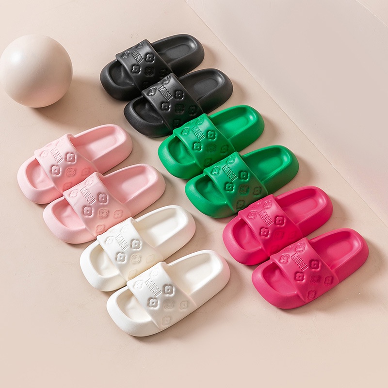 Dép bánh mì nữ hinh cánh hoa MINI mềm nhẹ êm chống trơn thời trang Đức Phúc