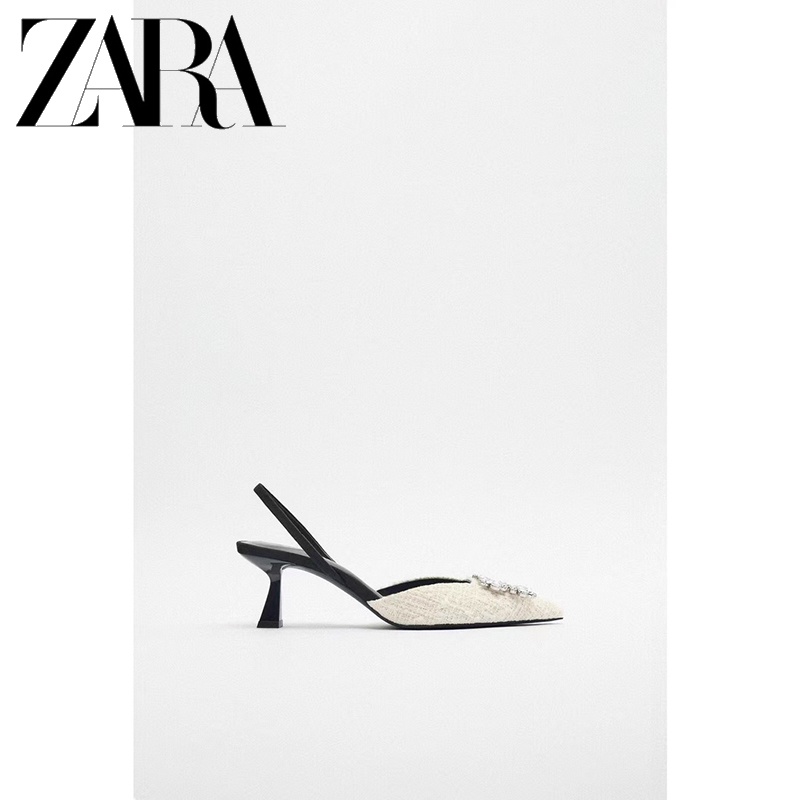 Zara Giày Cao Gót Thời Trang Mùa Xuân Xinh Xắn Dành Cho Nữ