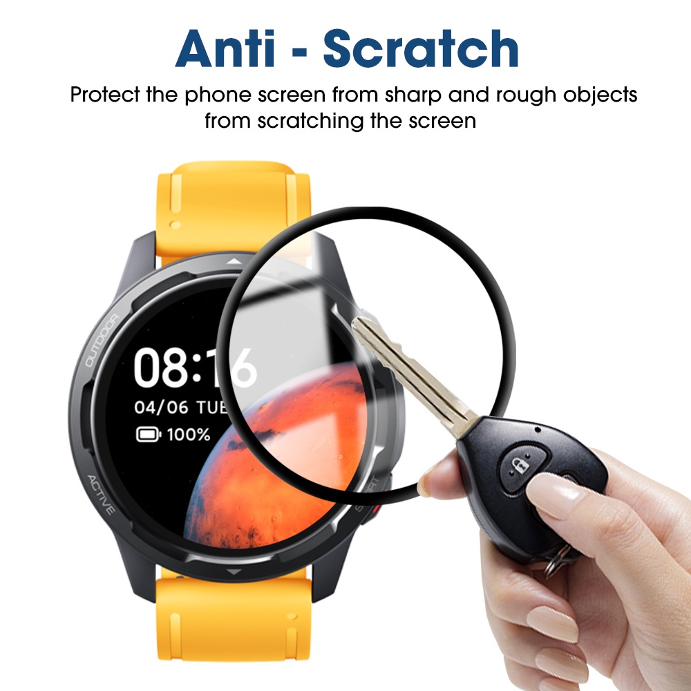 Kính Cường Lực Bảo Vệ Màn Hình Chống Trầy Xước Cho Đồng Hồ Thông Minh Xiaomi Watch S1