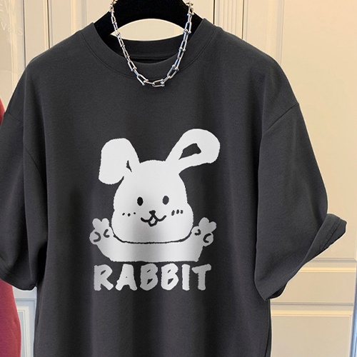 HIIXIIVI Áo Thun 100% Cotton Tay NgắN Plus Size Cho Nam Và Nữ