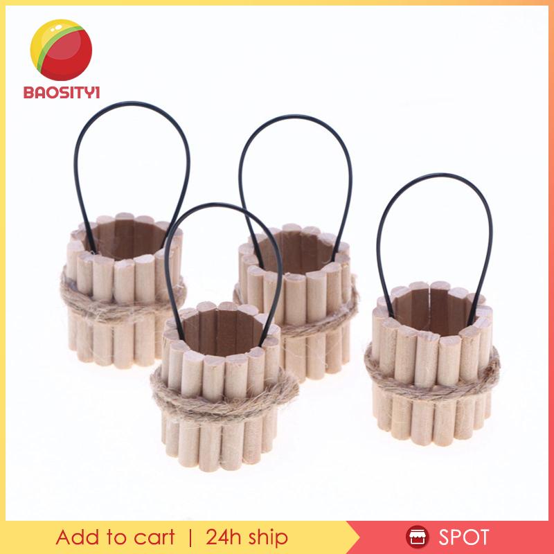 [Baosity1] Xô Đựng Búp Bê Tỉ Lệ 1: 12 Có Tay Cầm Làm Quà Tặng Sinh Nhật Cho Bé