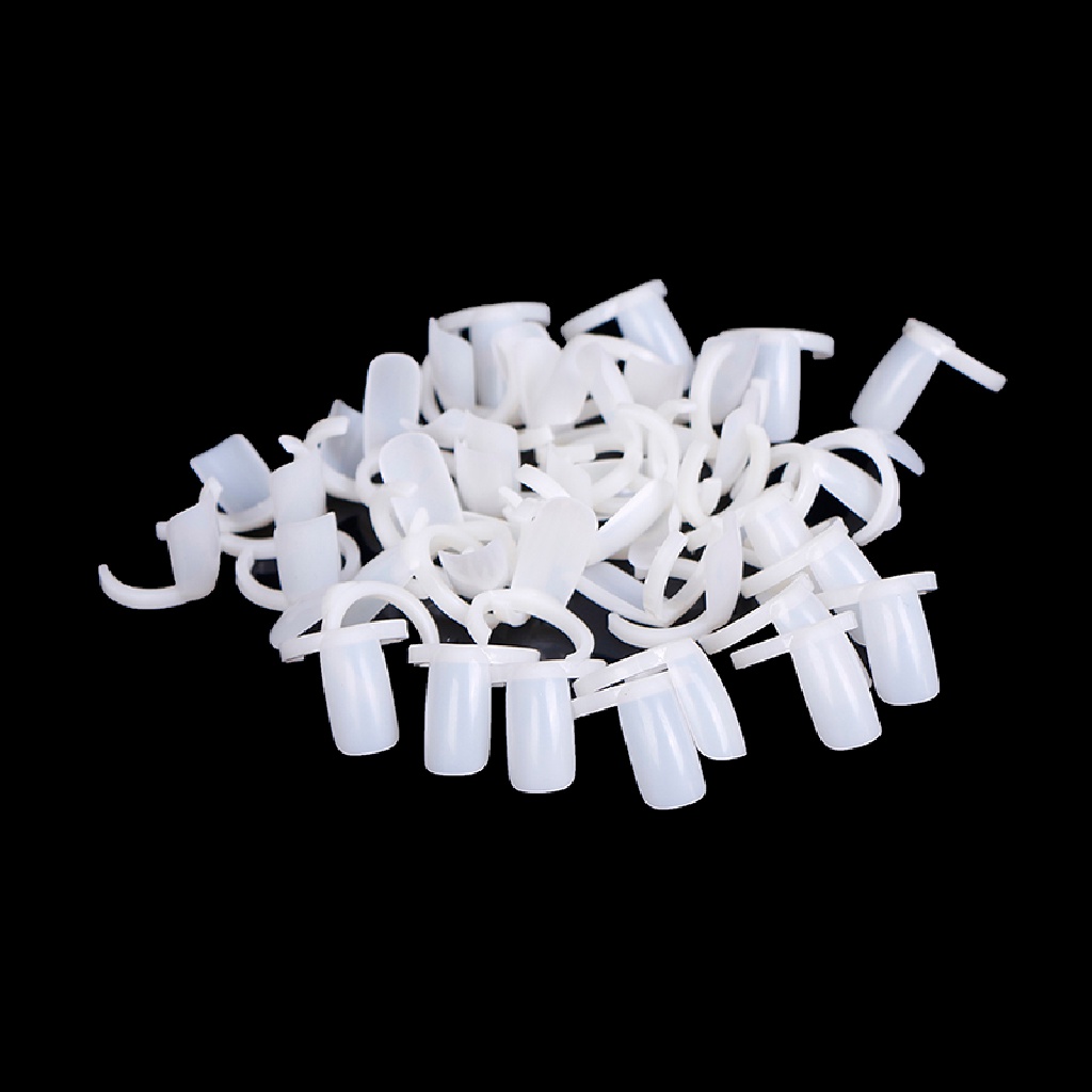 Set 50 Thẻ Màu Trưng Bày Móng Tay Giả Bằng Nhựa