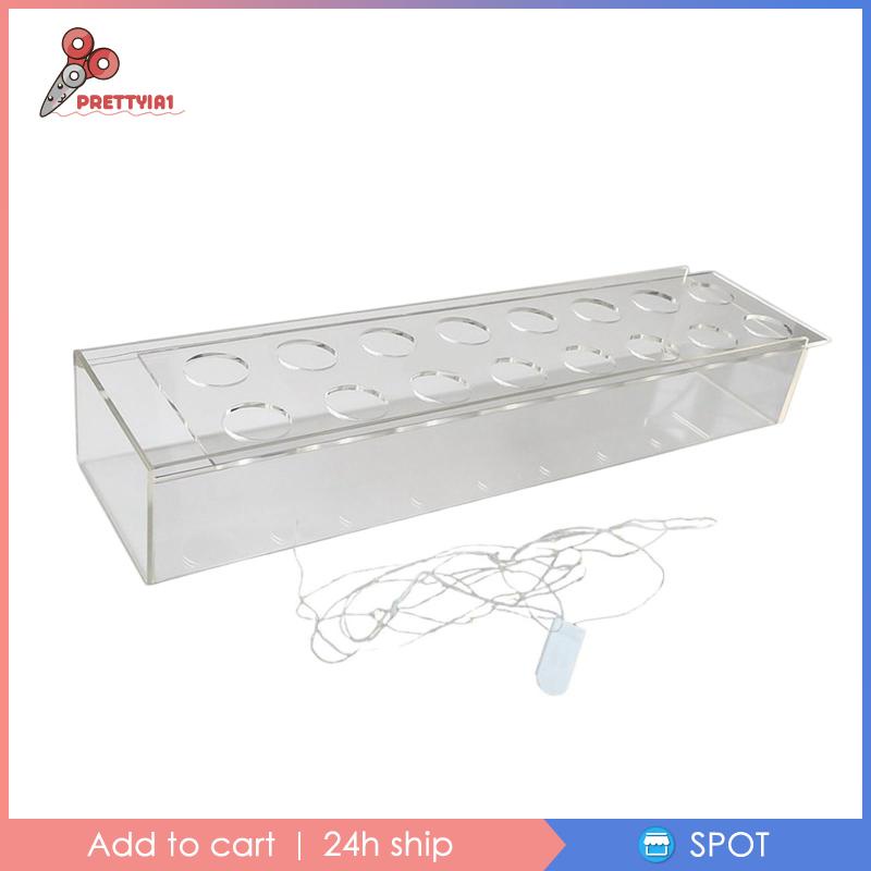 1 Chậu Hoa Bằng Acrylic Trong Suốt Để Bàn Trang Trí Bàn Ăn