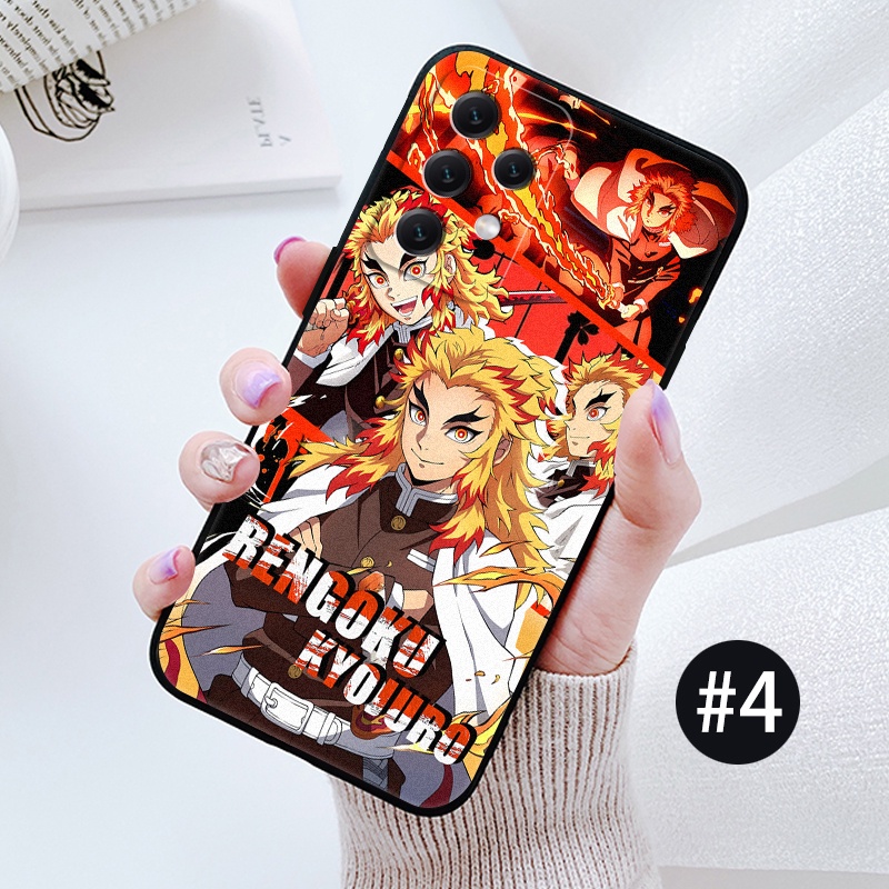 Ốp Điện Thoại Dẻo Họa Tiết Hoạt Hình Demon Slayer Cho SAMSUNG A04S A13 A23 A33 A53 A73 A03 A52s A52 A72 A12 M12 5G