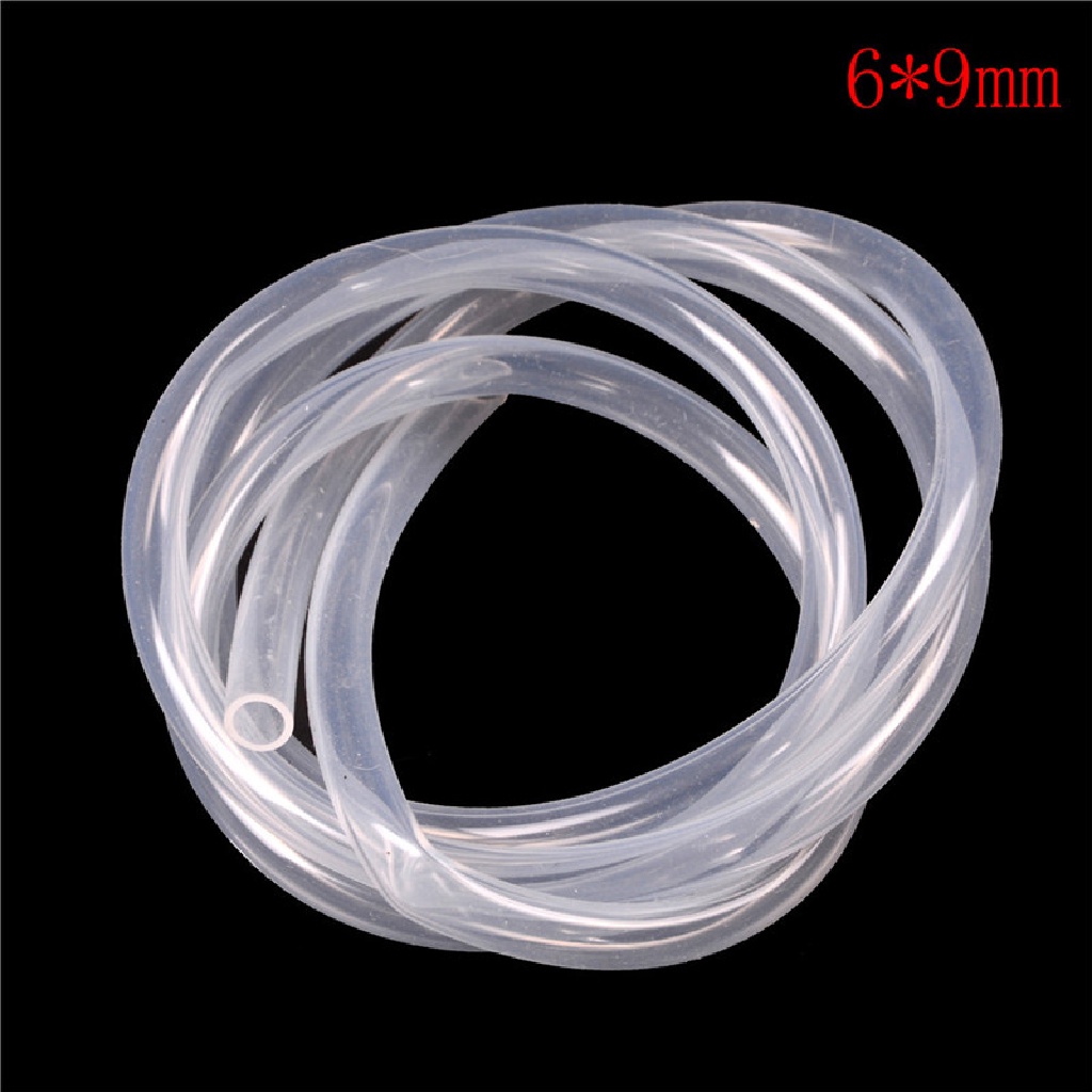[Dhin] 1m Dây Cao Su Silicon Trong Suốt Không Độc Hại Dùng Để Đựng Sữa / Bia