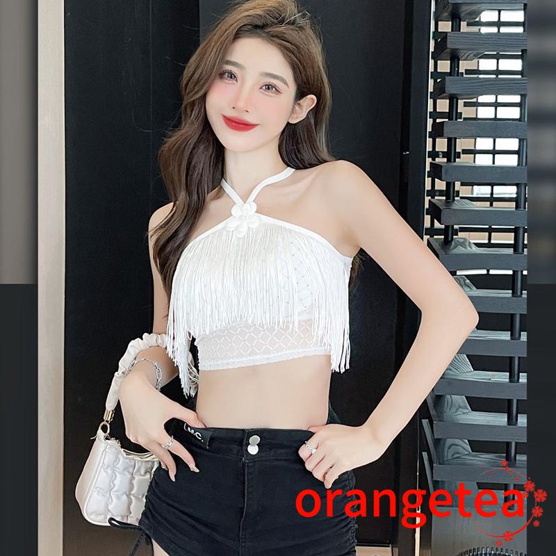 Áo Hai Dây Mỏng Màu Trơn Mùa Hè Cho Nữ