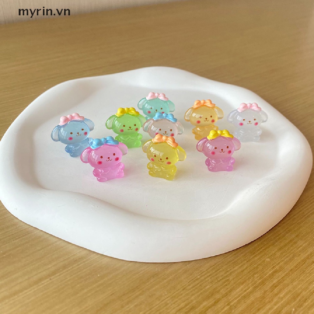 1 Thỏ Dạ Quang Trang Trí Tiểu Cảnh DIY