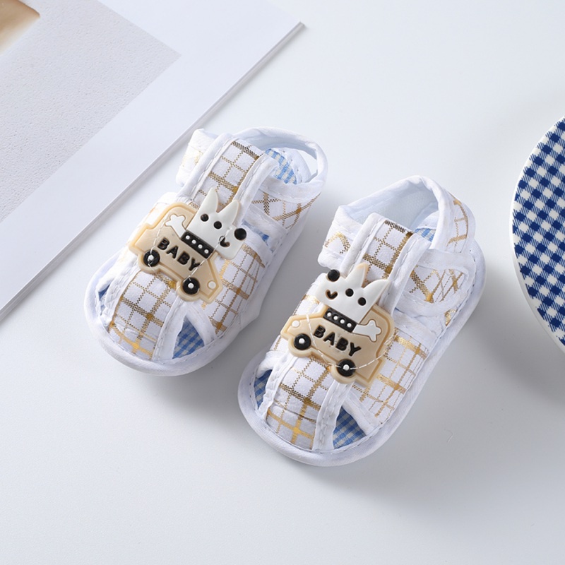 Xăng đan Siêu Nhẹ In Họa Tiết Hoạt Hình Dễ Thương Thời Trang Mùa Hè Cho Bé Trai Sơ Sinh