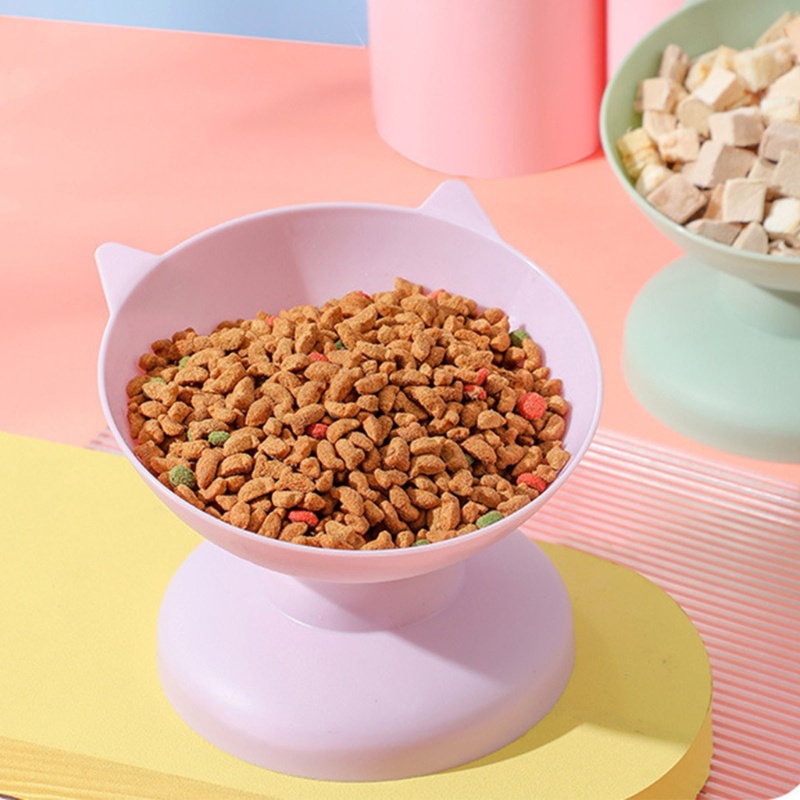 Tô Đựng Thức Ăn Nước Uống Có Giá Đỡ Đeo Cổ Chống Trượt Cho Thú Cưng