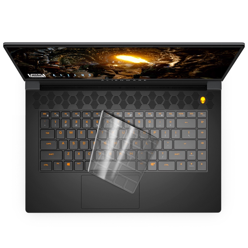Miếng Silicone Bọc Bàn Phím Laptop Cho Dell Alienware X15 R1 R2 Alienware X17 R1 R2 Dell G16 7620 m15 R5 R6 m15 R7 &amp; m17 R5