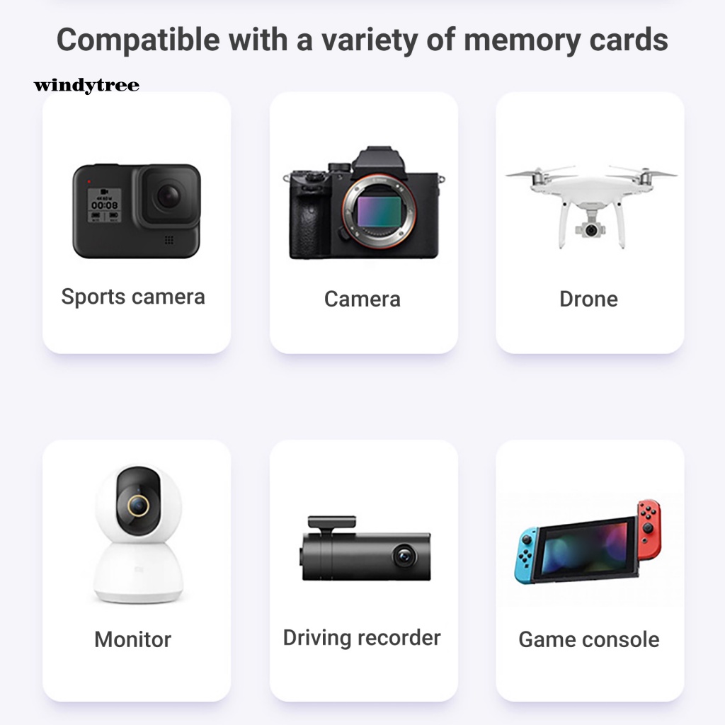 Đầu Đọc Thẻ Nhớ Từ Tính Tốc Độ Cao Đa Năng Cổng Micro USB Type-C TF / SD Cho Máy Tính