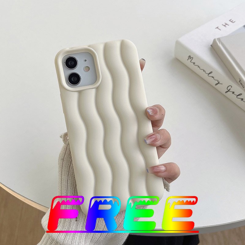 Ốp Điện Thoại Silicon TPU Mềm Chống Sốc Họa Tiết Sóng Biển Cho iPhone 14 13 12 11 Pro Promax