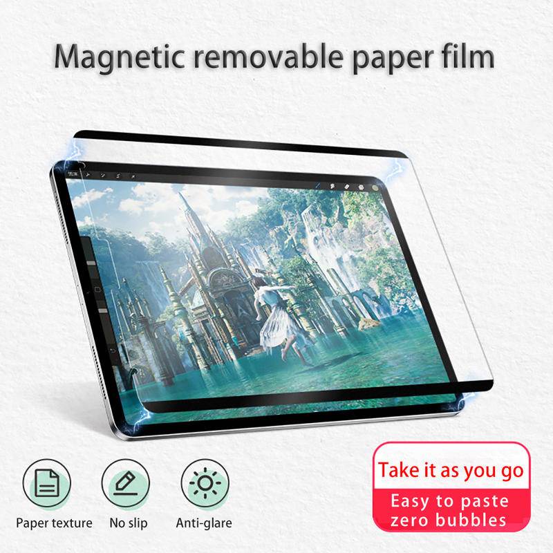 Miếng Dán Bảo Vệ Màn Hình Từ Tính Tháo Được Cho Xiaomi Pad 5 Pro 11 12.4 inch Redmi Pad 10.61