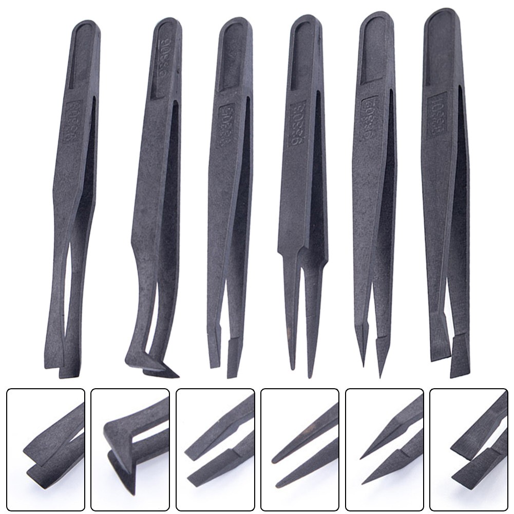 Nhíp Sửa Chữa Bảo Trì Công Nghiệp Chống Tĩnh Điện Bằng Sợi Carbon