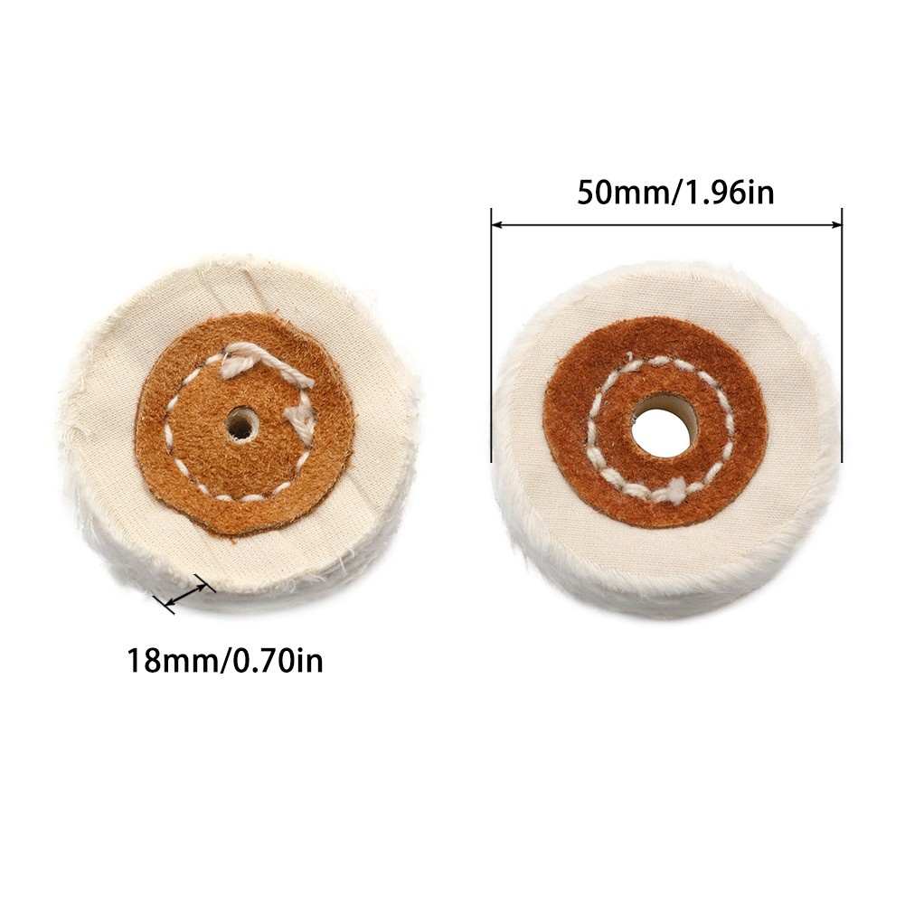 Bánh Xe Đánh Bóng 2In 50mm Cho Trang Sức Kim Loại