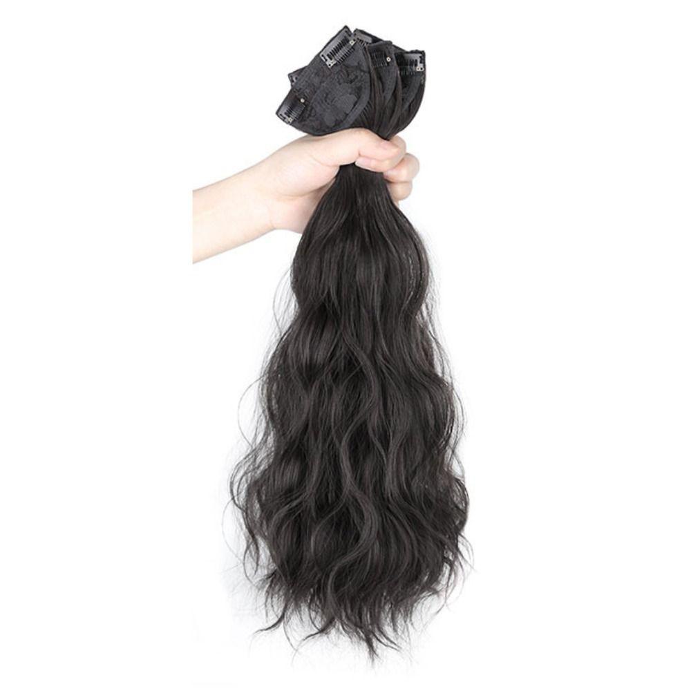 BLISS Tóc Giả Nối Dài Vô Hình Bằng Sợi Tổng Hợp Dễ Thương Cho Nữ